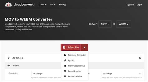 webmù|MOV to WEBM Converter .